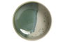 DKD Home Decor Bol de Porcelana Jade 24 Verde y Blanco