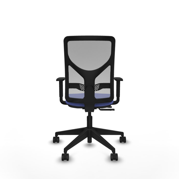 PIQUERAS Y CRESPO Silla de oficina Motilla Sincro/Traslack Azul claro/Gris