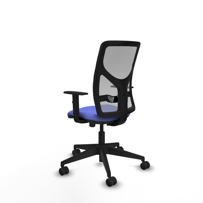 PIQUERAS Y CRESPO Silla de oficina Motilla Sincro/Traslack Azul claro/Gris