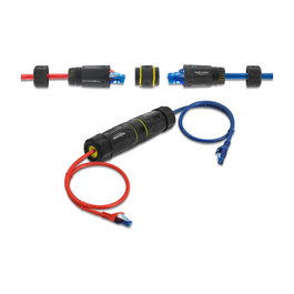 DeLOCK 90816 Conector RJ45 hembra a RJ45 hembra con rosca M23, IP68