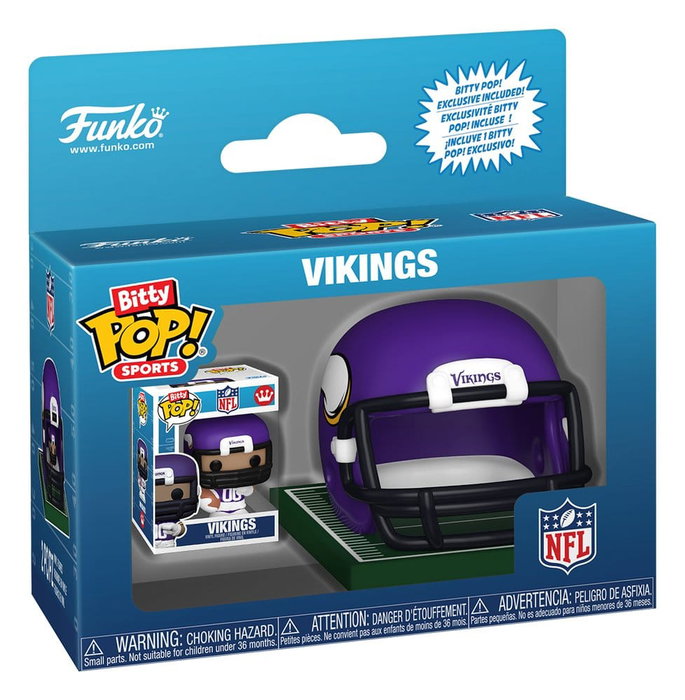 Funko NFL Bitty POP! Helmets Vinyl Figures NFC Series 1 Surtido (12) Funko NFL Bitty POP! Helmets Vinyl Figures NFC Series 1 Surtido (12)