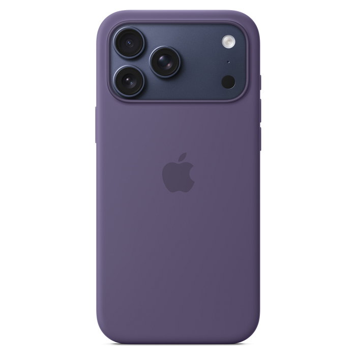Apple iPhone 17 Pro Max Funda de silicona con MagSafe - Púrpura