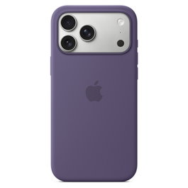 Apple iPhone 17 Pro Max Funda de silicona con MagSafe - Púrpura
