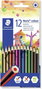 Staedtler Noris Colour Wopex Lápices de Colores Ecológicos, 12 Unidades Surtidas