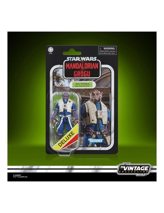 Hasbro Figura Deluxe Zeb Orrelios Star Wars The Vintage Collection 9.5cm