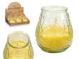 Ibergarden Vela Citronela Relieve Transparente