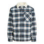 Camisa de Manga Larga Hombre Jack & Jones Jjzac Teddy Overshirt Ls Azul oscuro 41