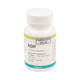 CODIVAL Adp 60 Perlas Aceite de Orégano Emulsionado Carvacrol