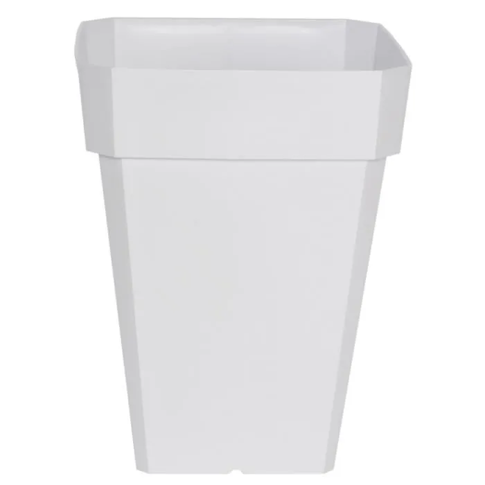 Riviera Jardinera Cuadrada RIV3580794053026 Plástico Blanco Altura 53 cm Riviera Jardinera Cuadrada RIV3580794053026 Plástico Blanco Altura 53 cm