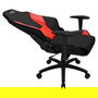 Aerocool Silla Gaming Admiral Negra Roja ADMIRALBR, Diseño Ergonómico, Transpirable, hasta 150kg