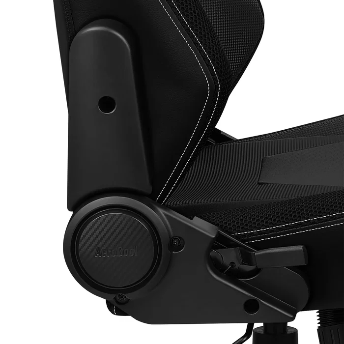 Aerocool ADMIRALBR Silla Gaming Reclinable Negra y Roja con Tecnología AIR, Reposabrazos 2D Ajustables y Cojín Lumbar, para hasta 150 kg