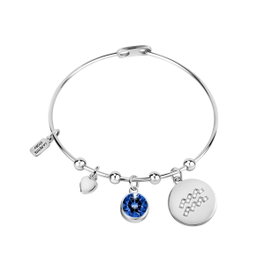 La Petite Story Pulsera de Acero Azul LPS05ARR25