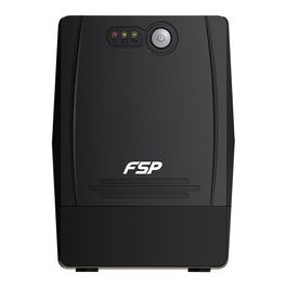 FSP FP 1500 SAI/UPS Line-interactive 1500VA/900W, Forma de Onda Senoidal, 2 Baterías de 9Ah, AVR, 4 Salidas, Torre Negra, Certificaciones CE y EAC