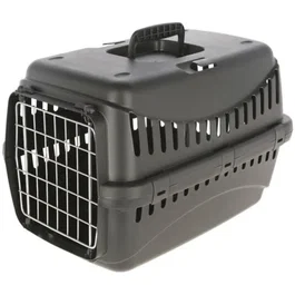 Kerbl KER4018653140680 Caja de Transporte Expedion Eco 45 x 30 x 30 cm Negro para Perros y Gatos