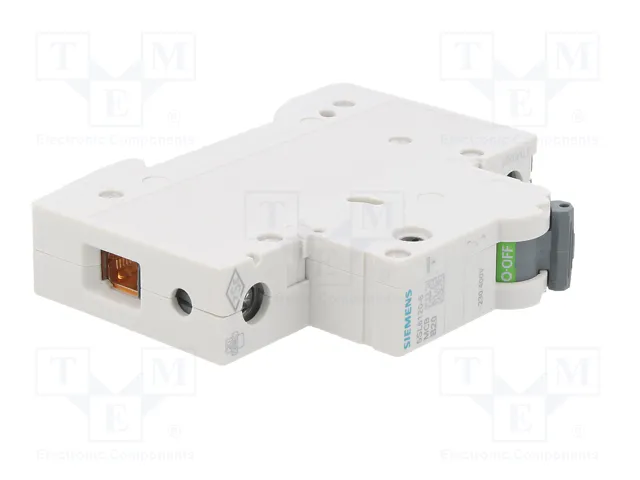 SIEMENS 5SL6120-6 Interruptor magnetotérmico 1 polo 20A Caract B SIEMENS 5SL6120-6 Interruptor magnetotérmico 1 polo 20A Caract B