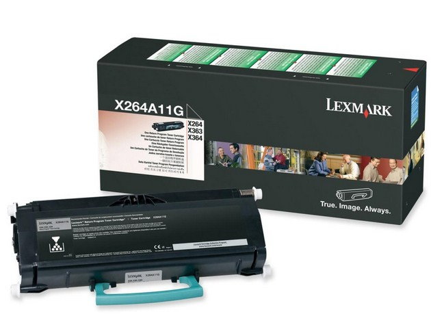 Lexmark X264A11G Cartucho de Tóner Negro Retornable