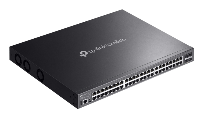 TP-Link Omada SG5452XMPP Switch Gestionado L3 Gigabit Ethernet 48 Puertos PoE Negro