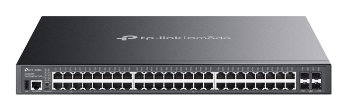 TP-Link Omada SG5452XMPP Switch Gestionado L3 Gigabit Ethernet 48 Puertos PoE Negro