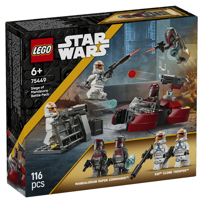 LEGO Star Wars 75449 Pack de Combate: Asedio de Mandalore LEGO Star Wars 75449 Pack de Combate: Asedio de Mandalore