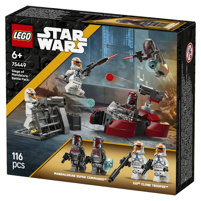 LEGO Star Wars 75449 Pack de Combate: Asedio de Mandalore LEGO Star Wars 75449 Pack de Combate: Asedio de Mandalore