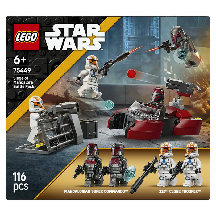 LEGO Star Wars 75449 Pack de Combate: Asedio de Mandalore LEGO Star Wars 75449 Pack de Combate: Asedio de Mandalore