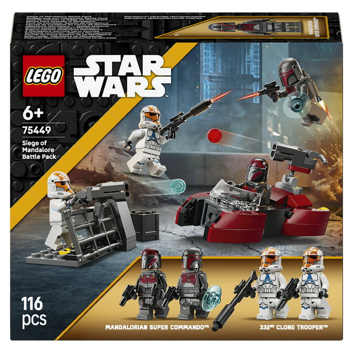 LEGO Star Wars 75449 Pack de Combate: Asedio de Mandalore LEGO Star Wars 75449 Pack de Combate: Asedio de Mandalore