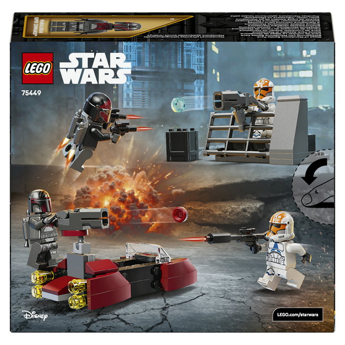 LEGO Star Wars 75449 Pack de Combate: Asedio de Mandalore LEGO Star Wars 75449 Pack de Combate: Asedio de Mandalore
