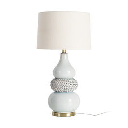 Lámpara Mesa Cerámica Iluminación 41 X 41 X 76 cm