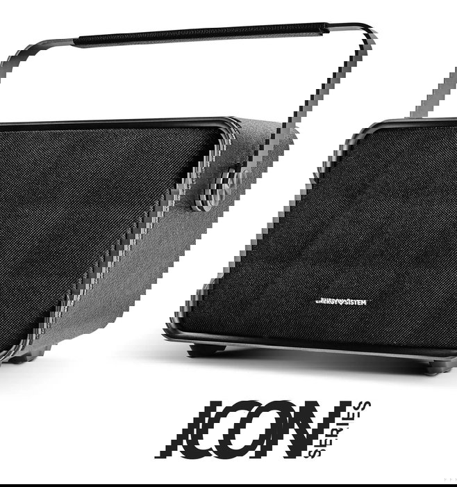 Energy Sistem Altavoz Bluetooth Clásico Portátil Estéreo 150W - Diseño Retro, Extra Bass, 10h Autonomía, USB, Negro