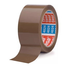 TESA Cinta de embalaje silenciosa de polipropileno marrón 50 mm x 66 m