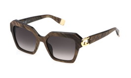 Furla SFU817-5306Y4 Gafas de sol con cristal multicolor degradado