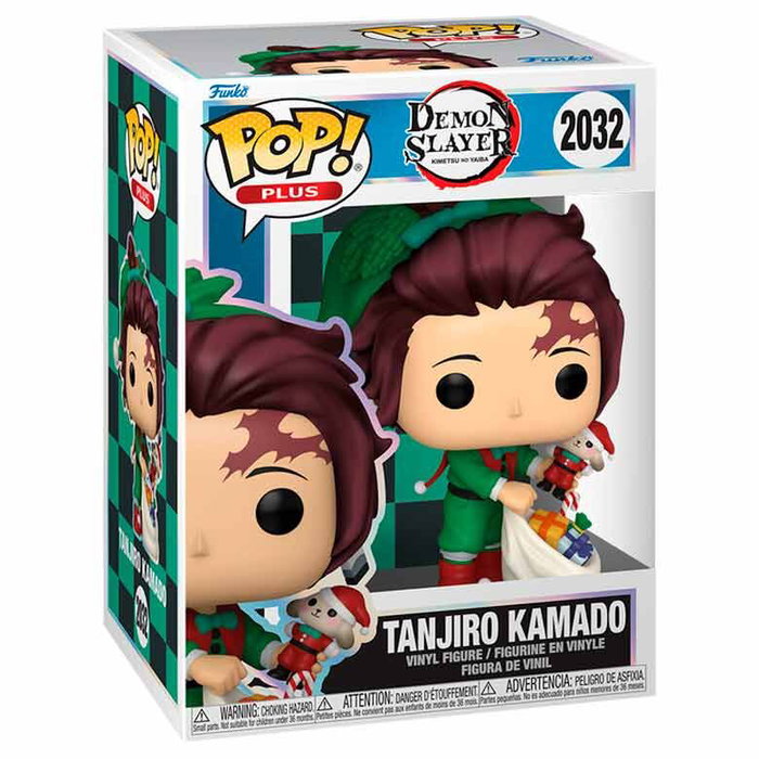 FUNKO Figura POP Plus Demon Slayer Kimetsu no Yaiba Tanjiro Kamado Holiday