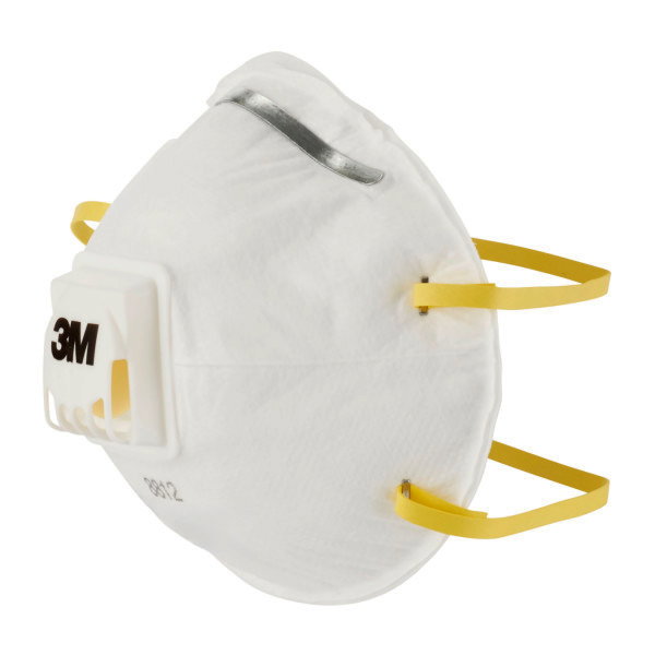 3M Mascarilla de partículas FFP1 8812-3 con válvula, pack de 3 unidades 3M Mascarilla de partículas FFP1 8812-3 con válvula, pack de 3 unidades