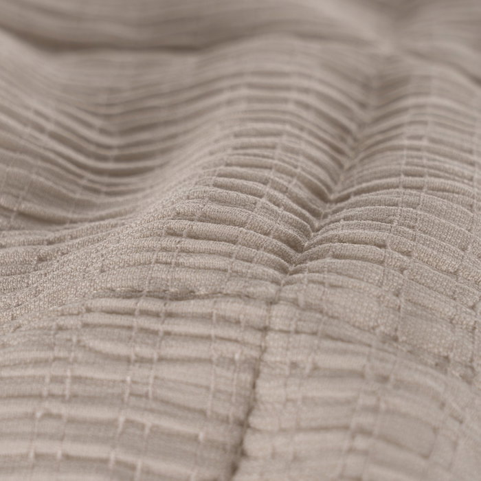 Colcha Beige Poliester Dormitorio 180 X 260 cm