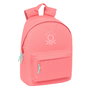 Mochila Escolar Benetton benetton basics Coral 31 x 41 x 16 cm