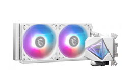 MSI MAG CORELIQUID I240 Sistema de Refrigeración Líquida para CPU, Radiador 240mm ARGB, Blanco, Intel/AMD