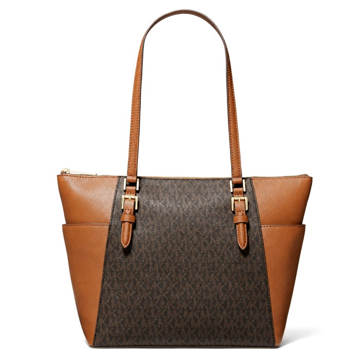 Michael Kors Bolso Charlotte Marrón