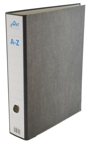 Archivador Palanca Olef Carton Jaspeado Negro A4 75Mm Archivador Palanca Olef Carton Jaspeado Negro A4 75Mm