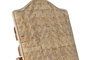 DKD Home Decor Tumbona y Mesa de Ratán Natural Set de 3 piezas 75 x 90 x 70 cm