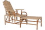 DKD Home Decor Set de Tumbona y Mesa de Ratán Natural Exotic 23 de 3 piezas