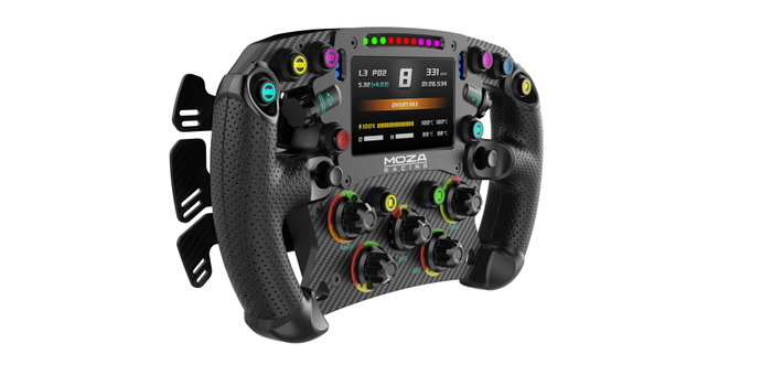 Moza Racing RS068 FSR2 Formula Wheel Negro