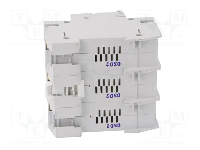ETI POLAM Interruptor de fusible D02, 3 polos, 63A, 400VAC
