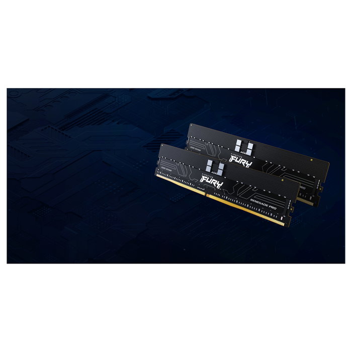 Kingston FURY Renegade Pro 16GB DDR5 5600MT/s ECC Reg CL36 DIMM Módulo de Memoria Negro