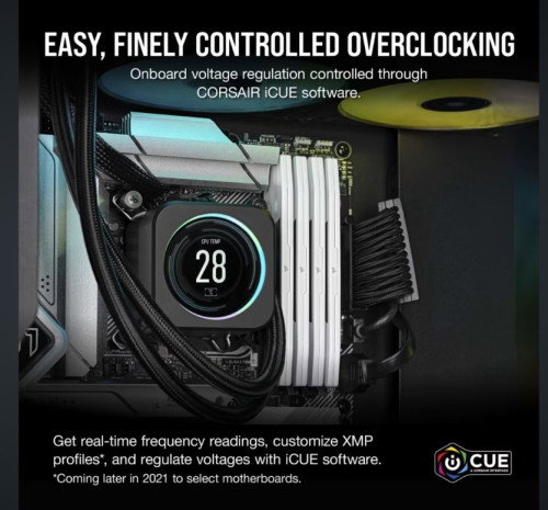 Corsair Vengeance 32GB DDR5 2 x 16GB 5600MHz Blanco CMK32GX5M2B5600C40W