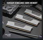 Corsair Vengeance 32GB DDR5 2 x 16GB 5600MHz Blanco CMK32GX5M2B5600C40W
