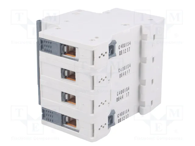 SIEMENS 5SL6440-7 Interruptor magnetotérmico 4 polos 40A Característica C SIEMENS 5SL6440-7 Interruptor magnetotérmico 4 polos 40A Característica C