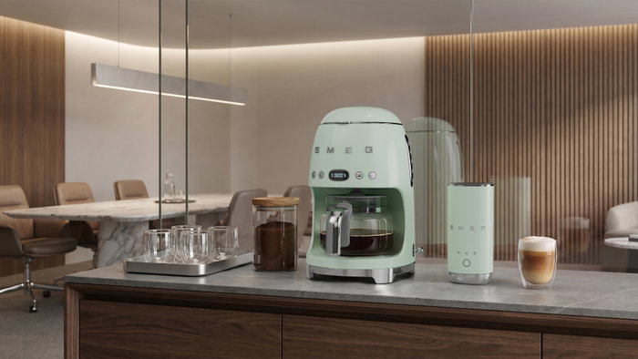 Smeg Cafetera de filtro 50s Style DCF02PGEU verde pastel Smeg Cafetera de filtro 50s Style DCF02PGEU verde pastel