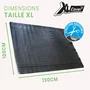 Xl Cover Alfombrilla para Maletero XLC3221321653028 Talla M (80 x 100 cm) PVC Impermeable Resistente al Agua Recortable