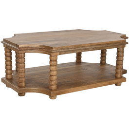 Mesa de Centro Home ESPRIT Madera de mango 131 x 80 x 48 cm