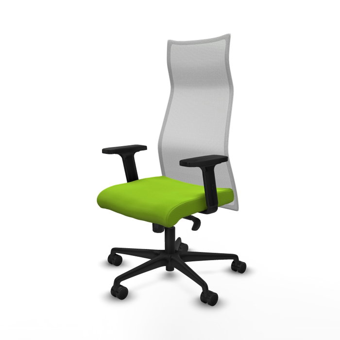 PIQUERAS Y CRESPO Sillón Albacete con Mecanismo Sincro, Pistacho y Blanco PIQUERAS Y CRESPO Sillón Albacete con Mecanismo Sincro, Pistacho y Blanco